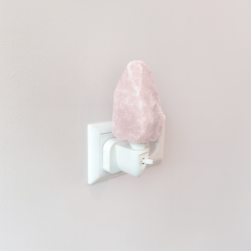 Nachtlampje met Rozenkwarts – rust, liefde & harmonie