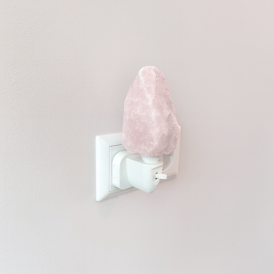 Nachtlampje met Rozenkwarts – rust, liefde & harmonie