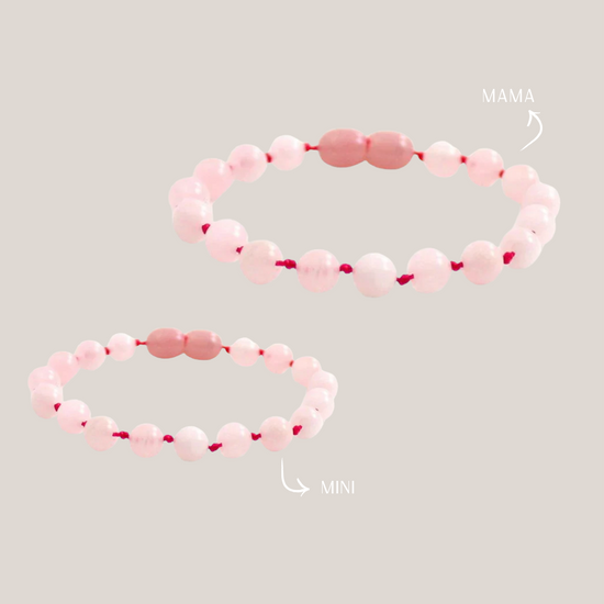 Matching armbandjes – Rozenkwarts | Liefde & Verbinding