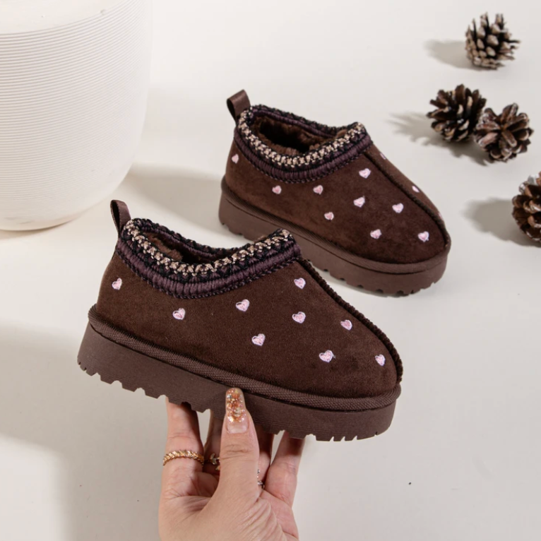 Heart Boots - Donkerbruin (mini) (4 Sept)