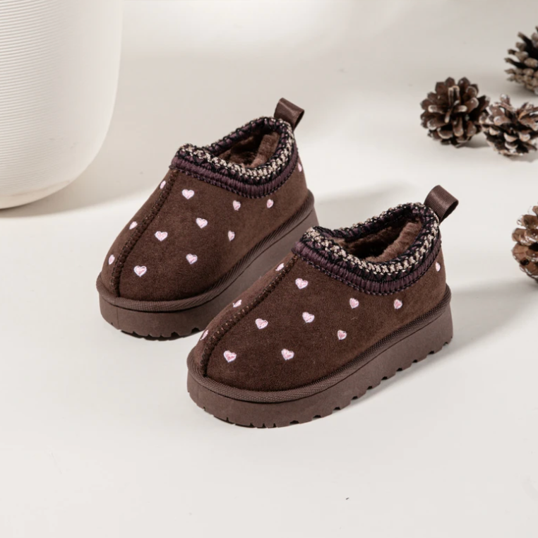Heart Boots - Donkerbruin (mini) (4 Sept)