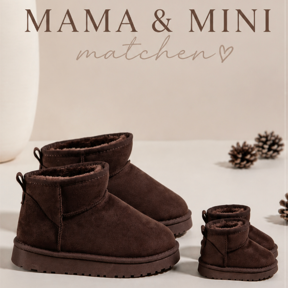 Soft Boots - Donkerbruin (mama) (4 sept)