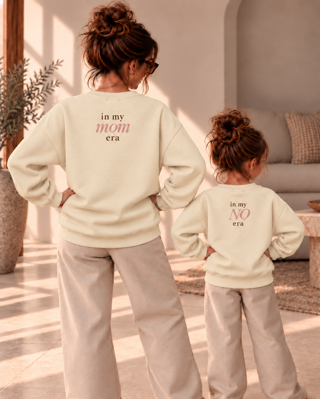 Trui In my NO era - Ivory (mini)