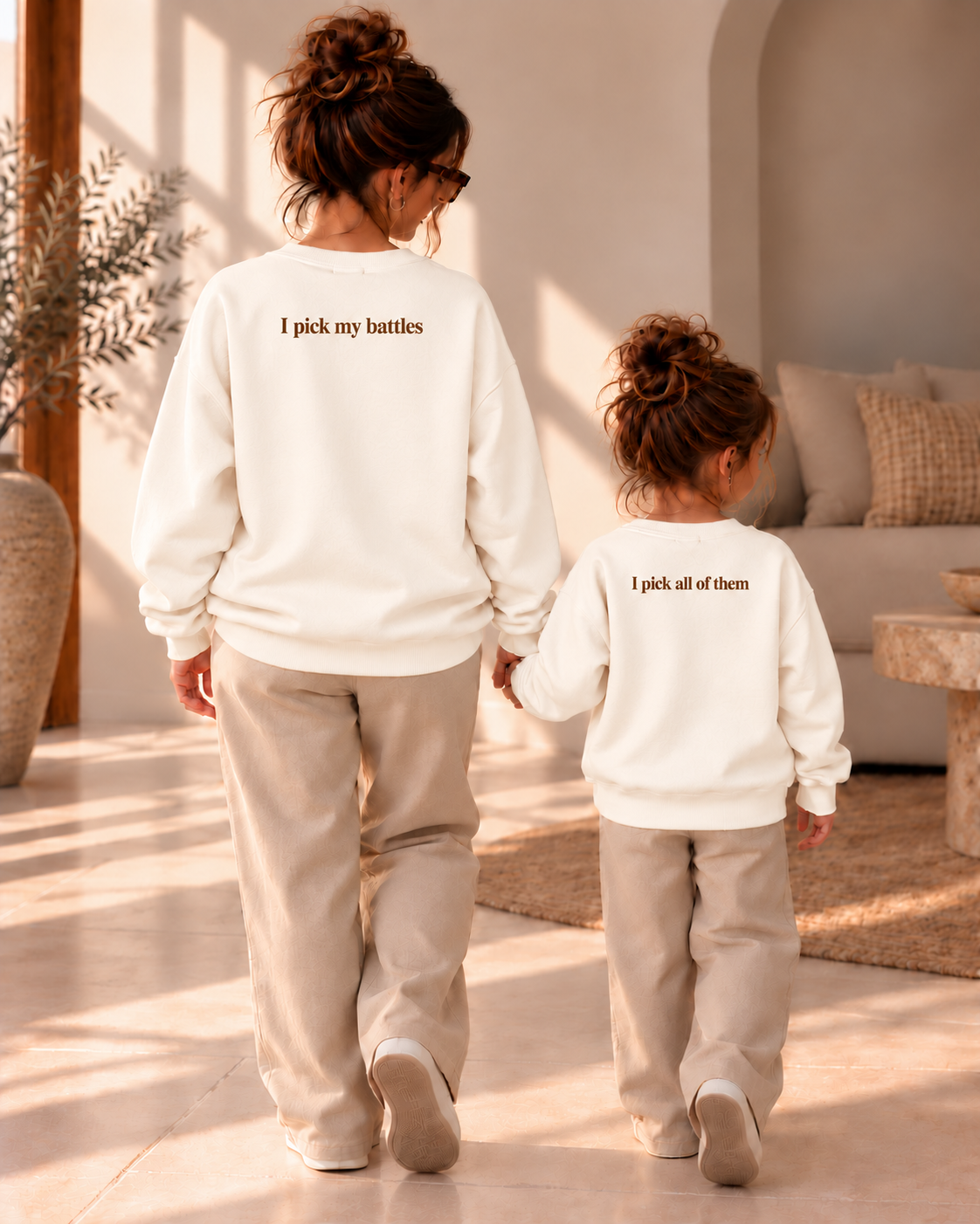 Trui I pick all of them - Ivory (mini)