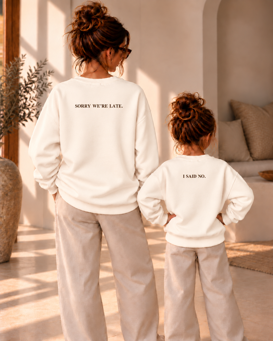 Trui I said no - Ivory (mini)